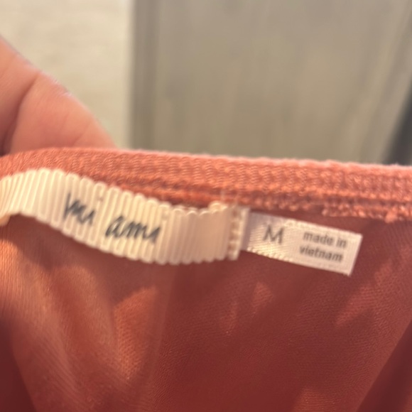 Miami Pink Ruffled Wrap Mini Dress - Picture 2 of 3